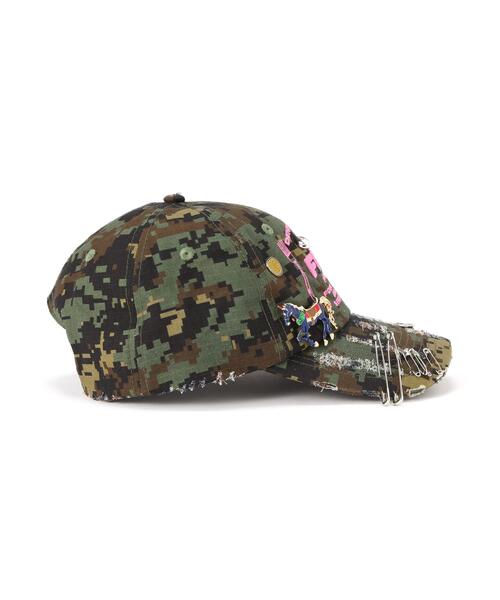 ROYAL FLASH（ロイヤルフラッシュ）の「FNK STUDIOUS / エフエヌケースタジオ/PASSPORT V2 HAT（キャップ・メンズ・カーキ・F）」の4枚目の写真