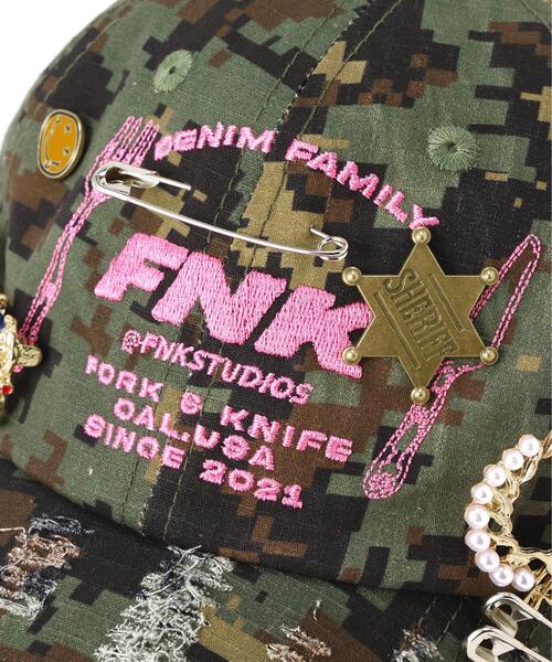 ROYAL FLASH（ロイヤルフラッシュ）の「FNK STUDIOUS / エフエヌケースタジオ/PASSPORT V2 HAT（キャップ・メンズ・カーキ・F）」の6枚目の写真