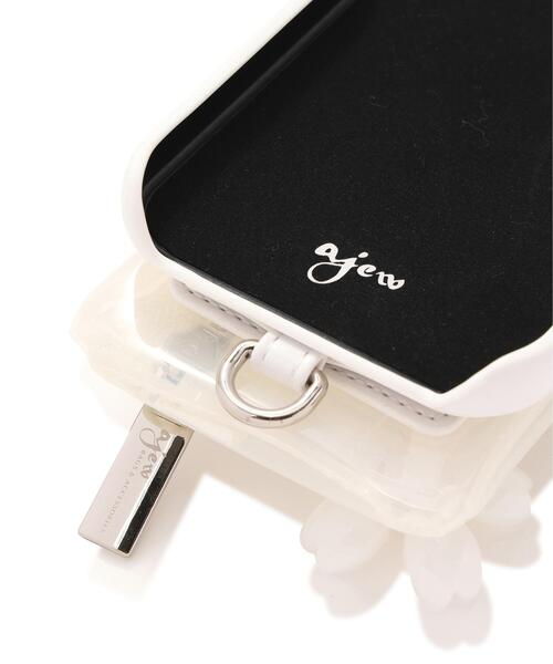 ajew(エジュー)の「ajew/エジュー/【ひも付】bloomeditioncase/Isabella(スマホケース/カバー・レディース・ホワイト・1/2)」の10枚目の写真