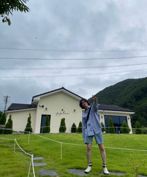 LETTERCOMO(レテルコモ)の「NEU デニムショーツ_ライトブルー(その他パンツ・メンズ・その他・LARGE/MEDIUM/SMALL)」の4枚目の写真