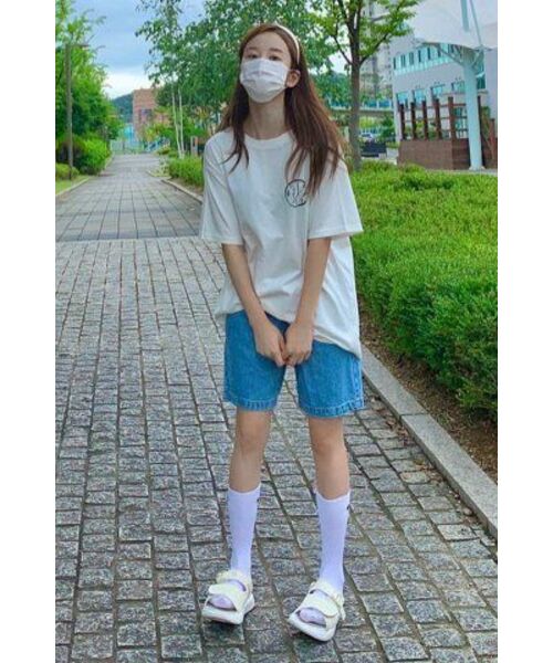 LETTERCOMO（レテルコモ）の「NEU デニムショーツ_ライトブルー（その他パンツ・メンズ・その他・LARGE/MEDIUM/SMALL）」の6枚目の写真