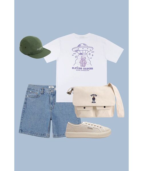 LETTERCOMO（レテルコモ）の「NEU デニムショーツ_ライトブルー（その他パンツ・メンズ・その他・LARGE/MEDIUM/SMALL）」の11枚目の写真