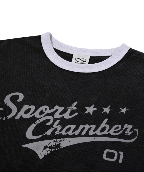 SPORT CHAMBER(スポーツチャンバー)の「SCアクティブロゴTシャツ(ブラック)(Tシャツ/カットソー・レディース・その他・1/2/3)」の3枚目の写真