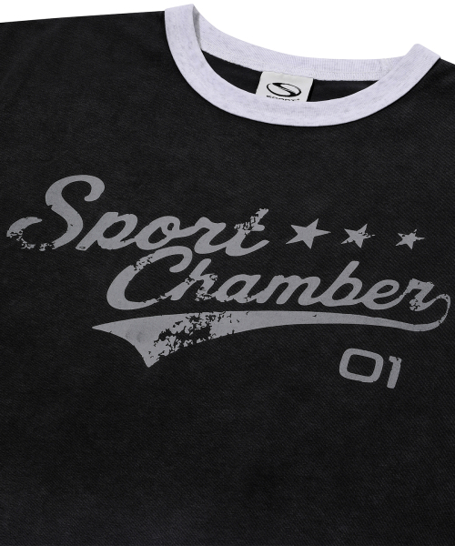 SPORT CHAMBER(スポーツチャンバー)の「SCアクティブロゴTシャツ(ブラック)(Tシャツ/カットソー・レディース・その他・1/2/3)」の4枚目の写真