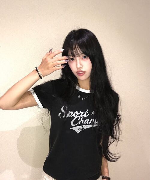 SPORT CHAMBER(スポーツチャンバー)の「SCアクティブロゴTシャツ(ブラック)(Tシャツ/カットソー・レディース・その他・1/2/3)」の7枚目の写真