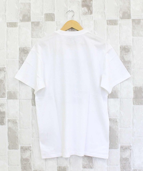 Carhartt WIP（カーハートダブリューアイピー）の「WIP ムービングレタープレスTシャツ S/S Moving Letterpress T-Shirt（Tシャツ/カットソー・メンズ・ホワイト/ブラック・M/L/XL）」の4枚目の写真