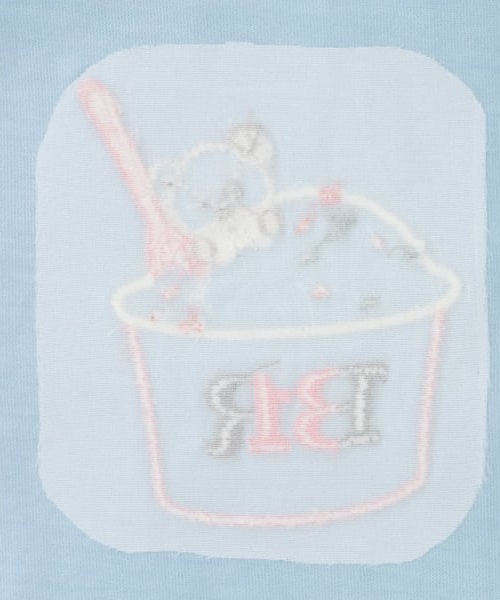 petit main(プティマイン)の「【サーティワン アイスクリーム】【冷感】グラフィック半袖Tシャツ(Tシャツ/カットソー・キッズ・カラフル/オフホワイト/ライトブルー/ライトピンク・90cm/110cm/130cm/120cm/100cm)」の9枚目の写真