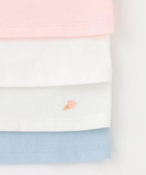 petit main(プティマイン)の「【サーティワン アイスクリーム】【冷感】グラフィック半袖Tシャツ(Tシャツ/カットソー・キッズ・カラフル/オフホワイト/ライトブルー/ライトピンク・90cm/110cm/130cm/120cm/100cm)」の11枚目の写真
