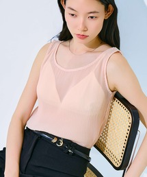kiehtova | 【kiehtova】SOFT PLEATS SHEER TANK/ソフトプリーツシアータンク KTWR64(タンクトップ)