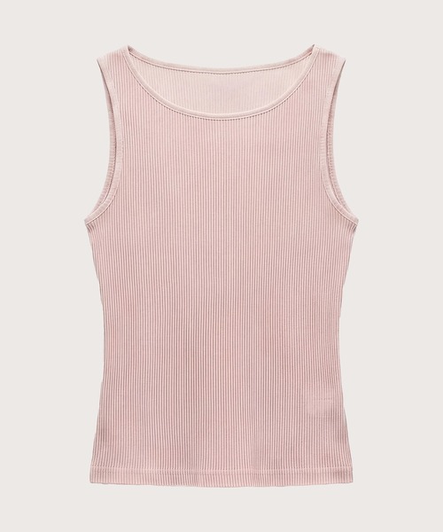 kiehtova（キエトヴァ）の「【kiehtova】SOFT PLEATS SHEER TANK/ソフトプリーツシアータンク KTWR64（タンクトップ・レディース・ブラック/ライトブルー/ピンク・FREE）」の18枚目の写真