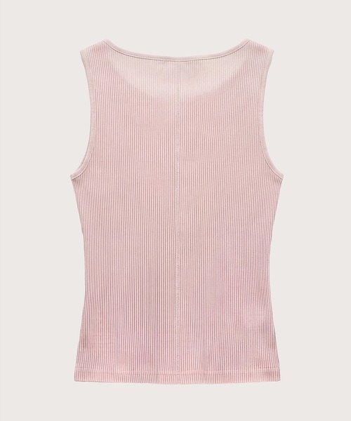 kiehtova（キエトヴァ）の「【kiehtova】SOFT PLEATS SHEER TANK/ソフトプリーツシアータンク KTWR64（タンクトップ・レディース・ブラック/ライトブルー/ピンク・FREE）」の19枚目の写真