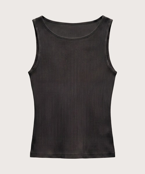 kiehtova（キエトヴァ）の「【kiehtova】SOFT PLEATS SHEER TANK/ソフトプリーツシアータンク KTWR64（タンクトップ・レディース・ブラック/ライトブルー/ピンク・FREE）」の7枚目の写真