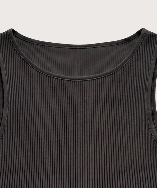 kiehtova（キエトヴァ）の「【kiehtova】SOFT PLEATS SHEER TANK/ソフトプリーツシアータンク KTWR64（タンクトップ・レディース・ブラック/ライトブルー/ピンク・FREE）」の9枚目の写真