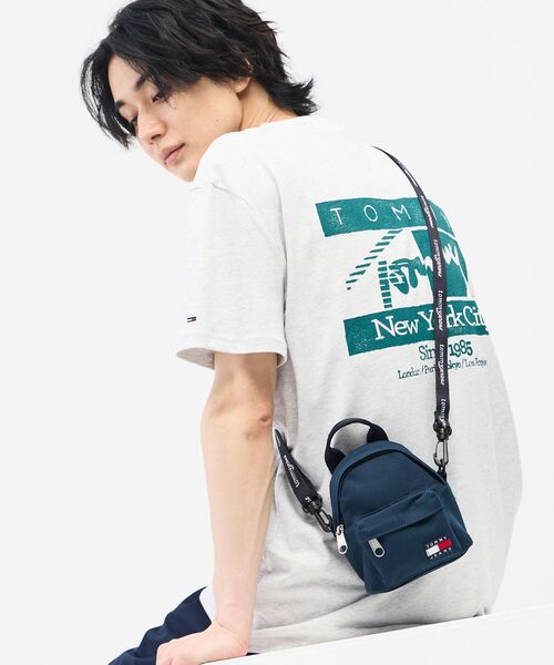 tommy jeans（トミー ジーンズ）の「【オンライン限定】 エッセンシャルロゴストラップクロスボディバッグ（ボディバッグ/ウエストポーチ・レディース・ホワイト/マルチ・FREE）」の12枚目の写真