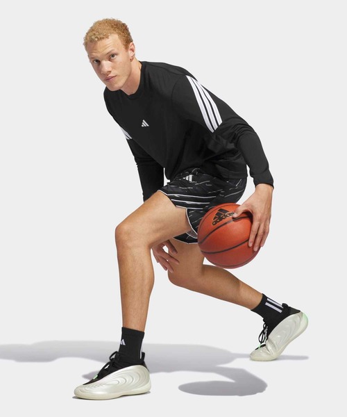 adidas(アディダス)の「アディダス クレージー ライト AOP ショーツ / ハーフパンツ / アディダスオリジナルス adidas Originals(その他パンツ・メンズ・ブラック・M(7inch)/L(7inch)/2XL(7inch)/XL(7inch)/S(7inch))」の3枚目の写真