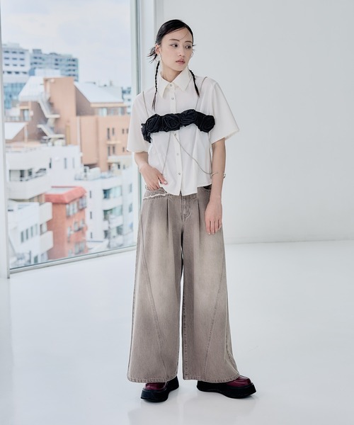 HARE(ハレ)の「ローズモチーフチェーンビスチェ(HARE)(ベルト・レディース・ブラック・FREE)」の20枚目の写真