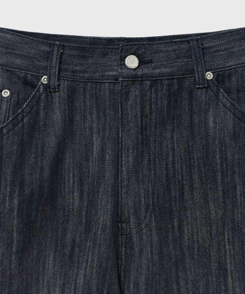 INTEMPOMOOD(インテンポムード)の「スラブワイドデニムパンツ_インディゴ(デニムパンツ・レディース・ネイビー・LARGE/MEDIUM/X-LARGE)」の6枚目の写真