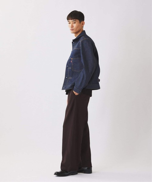 Levi's(リーバイス)の「Levi’s(R) / リーバイス(R) 別注 TYPE1 リジッド トラッカージャケット(デニムジャケット・メンズ・ネイビー・MEDIUM/SMALL/X-SMALL/XXX-LARGE/XX-LARGE/X-LARGE/LARGE)」の18枚目の写真