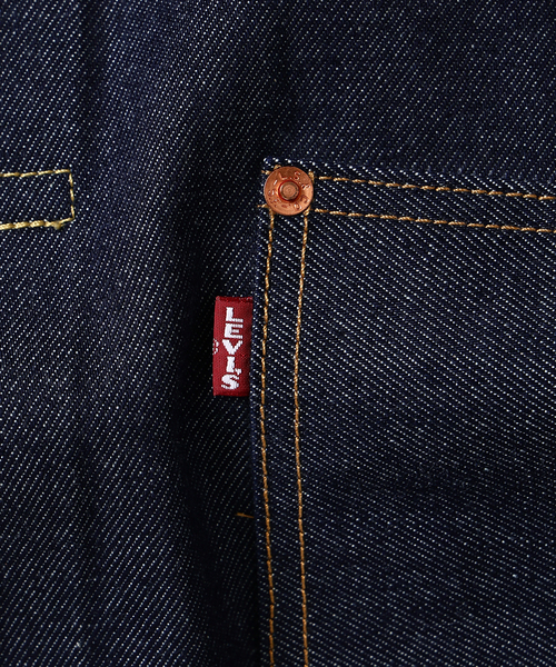 Levi's(リーバイス)の「Levi’s(R) / リーバイス(R) 別注 TYPE1 リジッド トラッカージャケット(デニムジャケット・メンズ・ネイビー・MEDIUM/SMALL/X-SMALL/XXX-LARGE/XX-LARGE/X-LARGE/LARGE)」の11枚目の写真