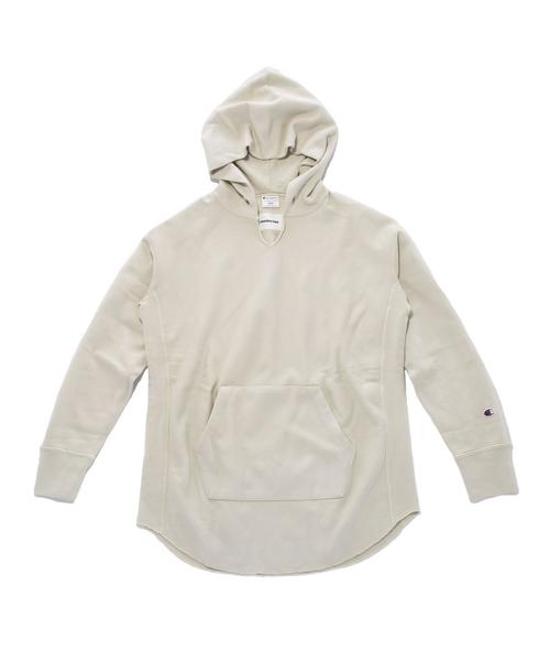 Champion（チャンピオン）の「＜Champion×monkey time＞∴ R/W HOODIE/パーカー ◆（パーカー・メンズ・ナチュラル/オリーブ/ライトピンク・LARGE/MEDIUM/X-LARGE/SMALL）」の2枚目の写真