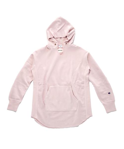 Champion（チャンピオン）の「＜Champion×monkey time＞∴ R/W HOODIE/パーカー ◆（パーカー・メンズ・ナチュラル/オリーブ/ライトピンク・LARGE/MEDIUM/X-LARGE/SMALL）」の3枚目の写真