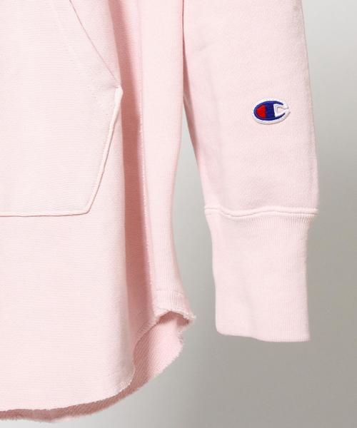 Champion（チャンピオン）の「＜Champion×monkey time＞∴ R/W HOODIE/パーカー ◆（パーカー・メンズ・ナチュラル/オリーブ/ライトピンク・LARGE/MEDIUM/X-LARGE/SMALL）」の9枚目の写真