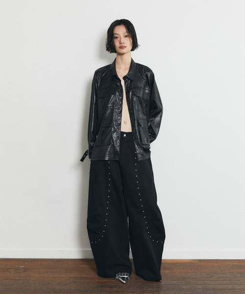 HALF DEVIL US(ハーフデビルアス)の「コットンバルーンパンツ_ブラック(その他パンツ・レディース・その他・MEDIUM/SMALL)」の12枚目の写真