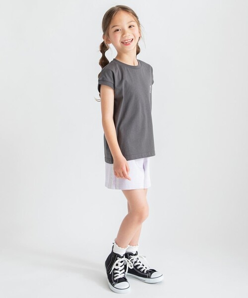 BRANSHES(ブランシェス)の「【吸水速乾】アソートフレンチスリーブタンクトップ(タンクトップ・キッズ・その他/チャコールグレー/ラベンダー/オフホワイト・100/140/150/130/110/90/120)」の22枚目の写真