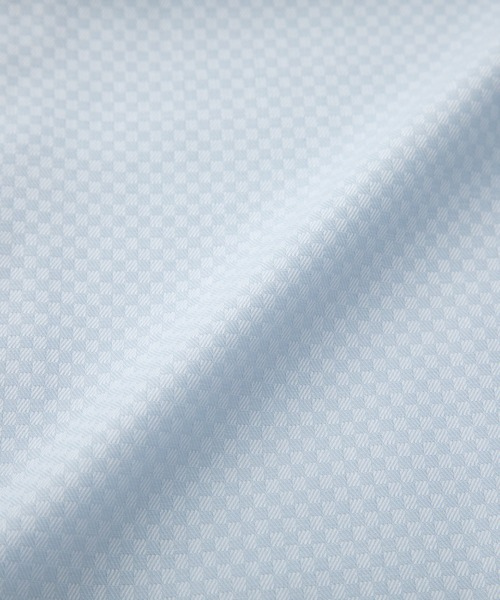 TOKYO SHIRTS(トウキョウシャツ)の「【超形態安定】 形態安定ノンアイロン ワイド 長袖ビジネスワイシャツ(大きいサイズ・長いサイズ)(ビジネスシャツ・メンズ・サックスブルー・首回り39cm-裄丈88cm/首回り41cm-裄丈90cm/首回り42cm-裄丈90cm/首回り43cm-裄丈90cm/首回り45cm-裄丈82cm/首回り45cm-裄丈86cm/首回り45cm-裄丈90cm/首回り47cm-裄丈86cm/首回り47cm-裄丈90cm)」の5枚目の写真
