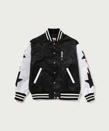 A BATHING APE | BAPE NYLON VARSITY JACKET(スタジャン)