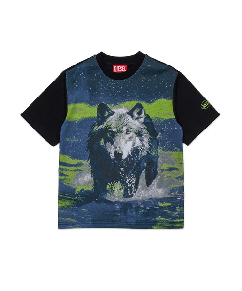 DIESEL（ディーゼル）Kids & Junior グラフィックプリント半袖Tシャツ