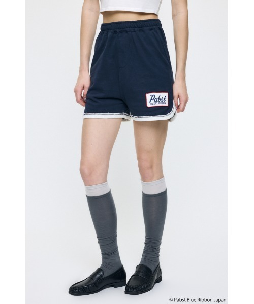 MOUSSY(マウジー)の「PABST ショーツ(その他パンツ・レディース・ネイビー/ホワイト系その他・FREE)」の9枚目の写真