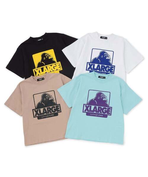 XLARGE KIDS(エクストララージキッズ)の「OG半袖Tシャツ(Tシャツ/カットソー・キッズ・ベージュ/ライトブルー/ホワイト/ブラック・80cm/120cm/100cm/110cm/130cm/140cm/90cm)」の10枚目の写真