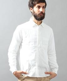 BEAUTY&YOUTH UNITED ARROWS | BY ギザ/ビエラ レギュラーカラーシャツо(シャツ/ブラウス)