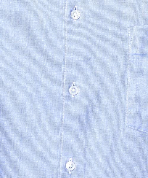 BEAUTY&YOUTH UNITED ARROWS（ビューティーアンドユースユナイテッドアローズ）の「BY ギザ/ビエラ レギュラーカラーシャツ◆（シャツ/ブラウス・メンズ・オリーブ/ライトブルー/ネイビー/ホワイト・X-LARGE/MEDIUM/X-SMALL/SMALL/LARGE）」の18枚目の写真