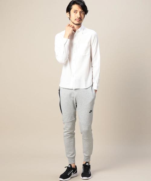 BEAUTY&YOUTH UNITED ARROWS（ビューティーアンドユースユナイテッドアローズ）の「BY ギザ/ビエラ レギュラーカラーシャツ◆（シャツ/ブラウス・メンズ・オリーブ/ライトブルー/ネイビー/ホワイト・X-LARGE/MEDIUM/X-SMALL/SMALL/LARGE）」の20枚目の写真