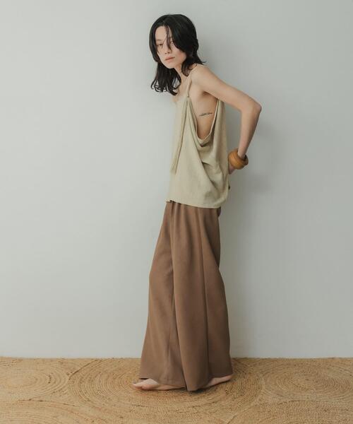 KBF(ケイビーエフ)の「Siltrata Melt pants(その他パンツ・レディース・ブラウン系その他/オリーブ・MEDIUM/LARGE)」の11枚目の写真