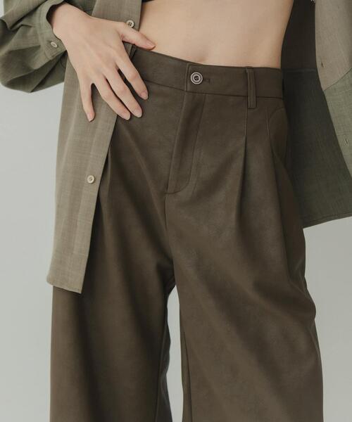 KBF(ケイビーエフ)の「Siltrata Melt pants(その他パンツ・レディース・ブラウン系その他/オリーブ・MEDIUM/LARGE)」の15枚目の写真