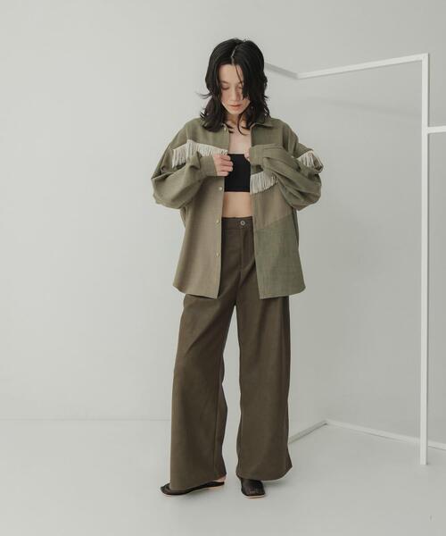 KBF(ケイビーエフ)の「Siltrata Melt pants(その他パンツ・レディース・ブラウン系その他/オリーブ・MEDIUM/LARGE)」の19枚目の写真
