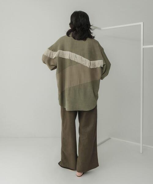 KBF(ケイビーエフ)の「Siltrata Melt pants(その他パンツ・レディース・ブラウン系その他/オリーブ・MEDIUM/LARGE)」の20枚目の写真