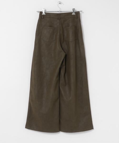 KBF(ケイビーエフ)の「Siltrata Melt pants(その他パンツ・レディース・ブラウン系その他/オリーブ・MEDIUM/LARGE)」の5枚目の写真