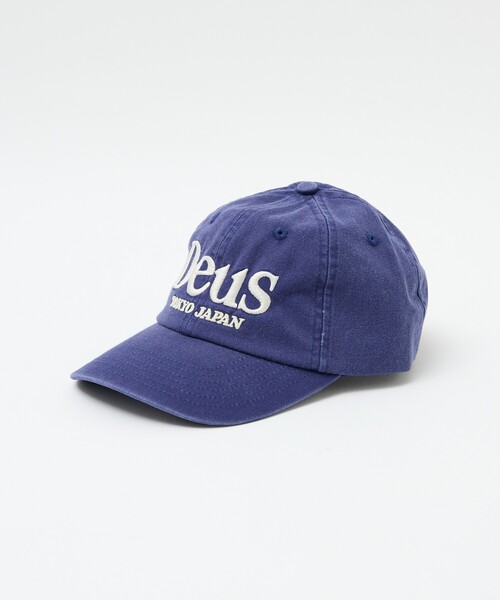 DEUS EX MACHINA(デウスエクスマキナ)の「【DEUS EX MACHINA / デウスエクスマキナ】Metro Cap / メトロキャップ / ユニセックス(キャップ・メンズ・ネイビー/レッド・フリー)」の2枚目の写真