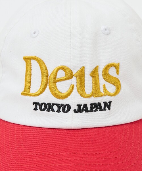 DEUS EX MACHINA(デウスエクスマキナ)の「【DEUS EX MACHINA / デウスエクスマキナ】Metro Cap / メトロキャップ / ユニセックス(キャップ・メンズ・ネイビー/レッド・フリー)」の9枚目の写真