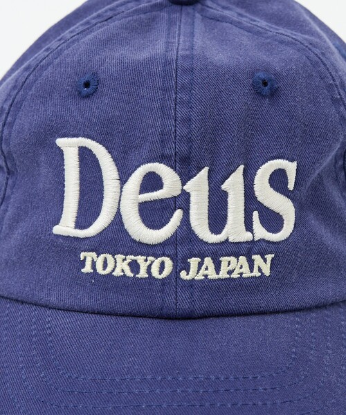 DEUS EX MACHINA(デウスエクスマキナ)の「【DEUS EX MACHINA / デウスエクスマキナ】Metro Cap / メトロキャップ / ユニセックス(キャップ・メンズ・ネイビー/レッド・フリー)」の4枚目の写真