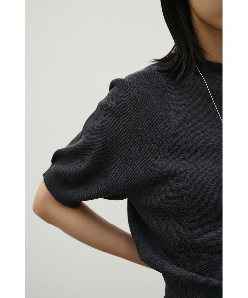 STYLEMIXER(スタイルミキサー)の「バックオープンニット(ニット/セーター・レディース・チャコールグレー/アイボリー/キャメル・FREE)」の18枚目の写真