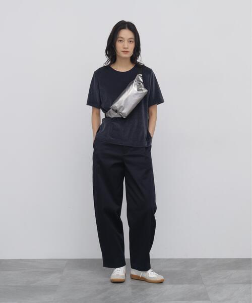 human woman(ヒューマンウーマン)の「◆コットンツイルストレッチバレルパンツ(その他パンツ・レディース・ベージュ/ネイビー・SMALL/MEDIUM)」の18枚目の写真
