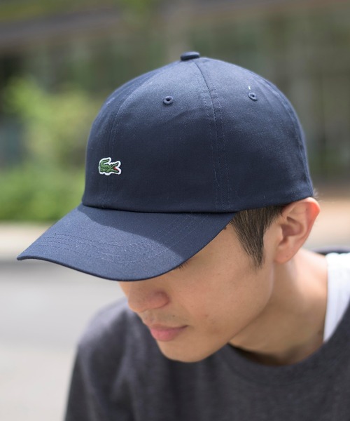 LACOSTE(ラコステ)の「【LACOSTE】one point crocodile CAP(キャップ・メンズ・ブラック/ネイビー/ベージュ・FREE)」の7枚目の写真