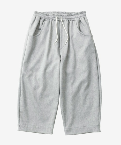 rehacer(レアセル)の「rehacer : Orb Sarouel Pants / オーブ ソフトサルエル アンクルカットパンツ(その他パンツ・メンズ・グレー/ブラック・SMALL/LARGE/MEDIUM)」の11枚目の写真