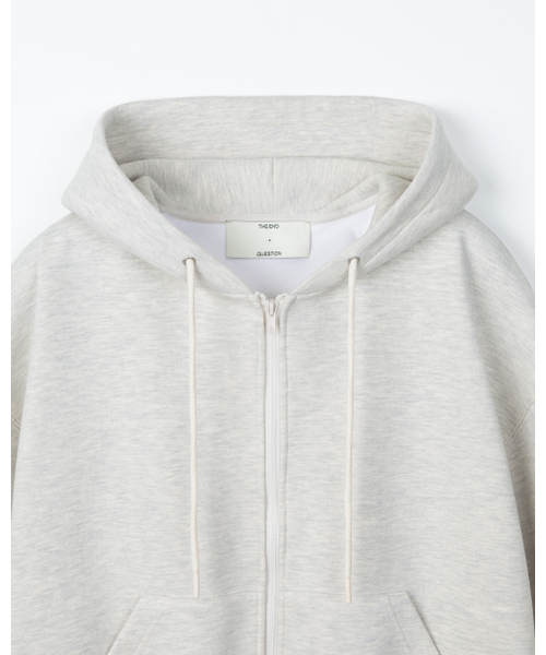 THEENDQUESTION(ジエンドクエスチョン)の「Neoprene hood zip-up jumper / OATMEAL(パーカー・レディース・その他・1/2)」の7枚目の写真