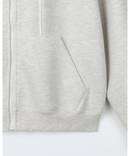 THEENDQUESTION(ジエンドクエスチョン)の「Neoprene hood zip-up jumper / OATMEAL(パーカー・レディース・その他・1/2)」の8枚目の写真